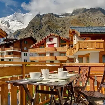 Saas-fee Sleeps 4 Wifi Appartement