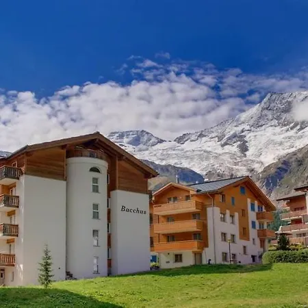 公寓 Saas-fee Sleeps 4 Wifi